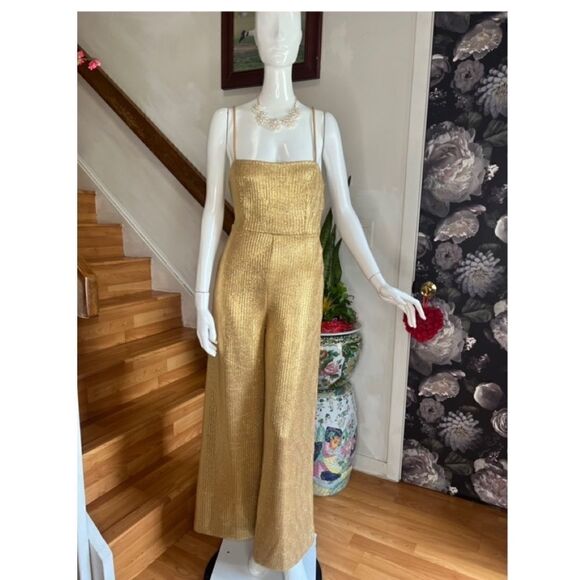 Free People Shimmer And Shine Jumpsuit - Picture 2 of 4
